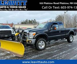 FORD F 250 SUPER CAB 2015 FORD SUPER DUTY F-250 SRW FISHER PLOW RECENT TRADE SEE DESCRIPTIO