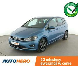 VOLKSWAGEN GOLF SPORTSVAN VOLKSWAGEN GOLF SPORTSVAN KLIMA AUTO CZUJNIKI PARKOWANIA AKTYWNY TEMPOMAT WARSZAWA