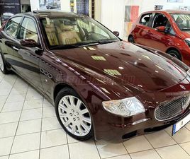 MASERATI QUATTROPORTE MASERATI QUATTROPORTE FC BÉRELHETŐ IS! ZF PROBLÉMAMENTES AUTÓMATA-NAPFÉNYTETŐ-BŐR-XENON-NAVI-NAGYSZERVIZ