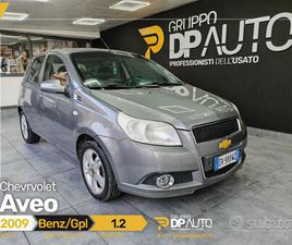 CHEVROLET AVEO 5 CHEVROLET AVEO 5 PORTE AVEO 5P 1.2 LT ECOLOGIC GPL