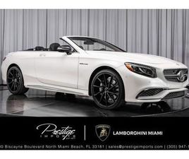 USED 2017 MERCEDES-BENZ AMG S 65 AMG S 65 CABRIOLET