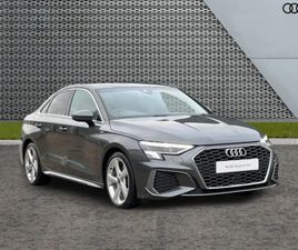 2021 AUDI A3 SALOON 35 TFSI S LINE 4DR S TRONIC