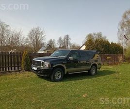 FORD EXCURSION, CENA 13 500 €. TIEK PĀRDOTS ATTĒLĀ REDZAMAIS MELNAIS BRAUC. NEVIENU VISS VIENALDZĪGU. - SLUDINĀJUMI