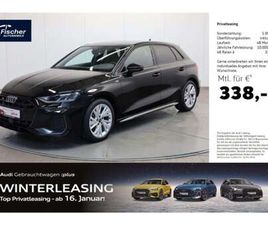 AUDI A3 SPORTBACK 35 TDI SPORTBACK 35 TDI S LINE NAV/RFK/LED/VIRT+ AB 16.01