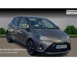 TOYOTA YARIS 1.5 VVT-H DESIGN HATCHBACK 5DR PETROL HYBRID E-CVT EURO 6 (START/STOP) (100 PS)-/