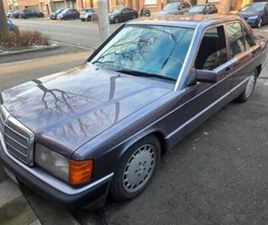 ② MERCEDES 190E AUTOMATIC 2.3 ESSENCE CONSTRUITE 1993 KM 340 0 — MERCEDES-BENZ — 2EMEMAIN