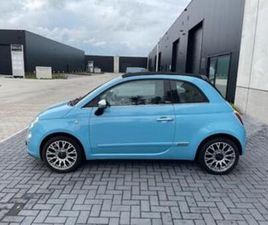 ② FIAT 500C 1.2I LOUNGE CABRIOLET, AIRCO, SENSOREN, GARANTIE — FIAT — 2EMEMAIN