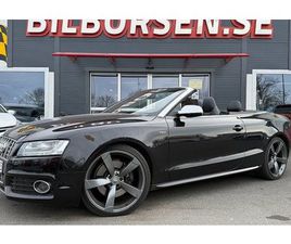 AUDI A5 CABRIOLET S5 AUDI S5 CABRIOLET 3.0 TFSI V6 QUATTRO S TRONIC SV-SÅLD