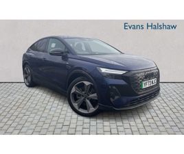 AUDI Q4 E-TRON SPORTBACK 150KW 40 82KWH BLACK EDITION 5DR AUTO