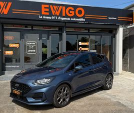 FORD FIESTA ST VI 1.0 ECOBOOST 125CH MHEV ST-LINE 5P + CAMERA + CARPLAY + 1ÈRE MAIN + GARANTIE CONSTRCUTEUR 03/26