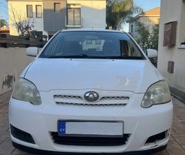 TOYOTA ALLEX TOYOTA ALLEX 1,5L 2004