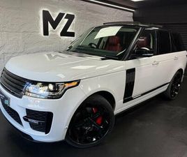 RANGE ROVER AUTOBIOGRAPHY 5.0 V8 GHOST IMMOBILISER - RED LEATHER