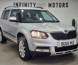 2016 SKODA YETI 1.2 YETI OUTDOOR SE TSI 5DR SUV PETROL MANUAL