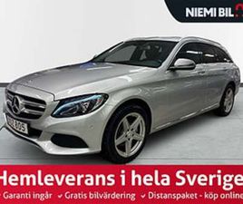MERCEDES-BENZ C 220 T D 4MATIC 7G-TRONIC DRAG/SOV-DÄCK/NAVI/BURMESTER