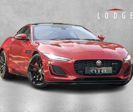 2022 JAGUAR F-TYPE 5.0 V8 P450 R-DYNAMIC BLACK RWD COUPE