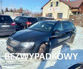 SKODA OCTAVIA III SERWISOWANY ASO 1.6 TDI 110 KM KLIMA NAVI HAK 2XKOLA