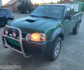 NISSAN KINGCAB 2003 NISSAN KING CAB 2.5 133HK 4X4 HENGERFESTE DAB+ EU OK