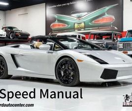 2008 LAMBORGHINI GALLARDO 2DR CONVERTIBLE SPYDER