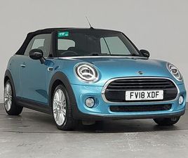 MINI CABRIO COOPER 2018 MINI COOPER 1.5 COOPER SERIES II (START/STOP) CONVERTIBLE 2D