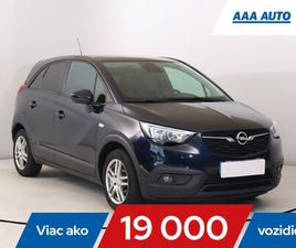 OPEL CROSSLAND 1.2, SR,2.MAJ, SERV.KNIHA, KLÍMA