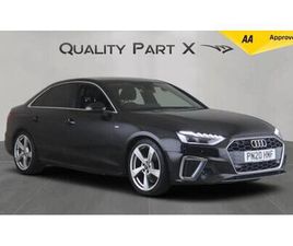AUDI A4 AUDI A4 2.0 TFSI 35 S LINE S TRONIC EURO 6 (START/STOP) 4DR PETROL AUTOMATIC