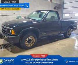 1996 CHEVROLET S10 PICKUP 2WD REGULAR CAB