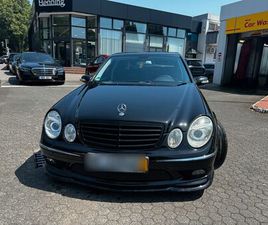 MERCEDES BENZ E55 AMG V8 TAUSCH GEGEN ABSCHLEPPWAGEN