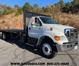 2015 FORD F-750 SUPER DUTY FLATBED COMMERCIAL TRUCK