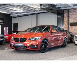 BMW 220D CABRIO|M-SPORTPAKET|H&K|NAVI|AHK|LED|LEDER
