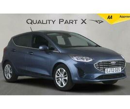 FORD FIESTA 2022 FORD FIESTA 1.0T ECOBOOST TITANIUM EURO 6 (START/STOP) 5DR HATCHBACK PETROL MANUAL