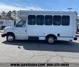 2010 FORD E-350 SUPERDUTY HANDICAP EQUIPPED SHUTTLE BUS