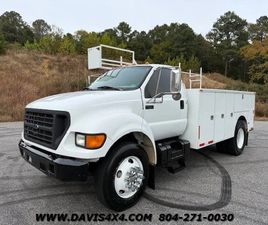 2000 FORD F-650 SUPERDUTY UTILITY CUMMINS DIESEL