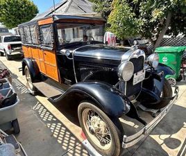 1931 FORD MODEL A WOODY WAGON, GREAT WOOD PANELS, CLEAN INTERIOR