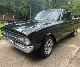 1961 FORD FALCON REBUILT 302 V8, FRESH BLACK PAINT, WELL-PRESERVED