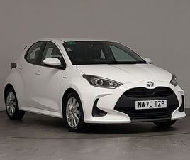 TOYOTA YARIS 2020 TOYOTA YARIS 1.5 VVT-I ICON (114BHP) HYBRID 1490CC E-CVT