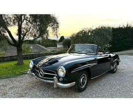 1960 MERCEDES 190 NOIR MANUEL, 4 VITESSES CONDUITE À GAUC...