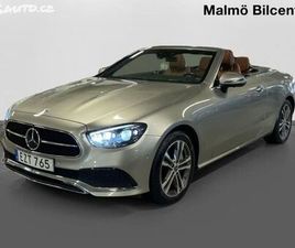 MERCEDES CLASSE E CABRIOLET E 450 MERCEDES-BENZ TŘÍDY E 450 4M AWD 360KAM AVANTGARDE
