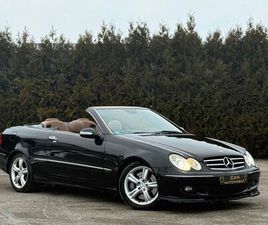 MERCEDES CLK CABRIO CLK 320 MERCEDES-BENZ CLK 320 CDI CABRIO-LEBER BRAUN-NAVI-XENON-KLIMAA