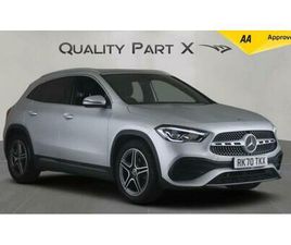 MERCEDES GLA GLA 200 2020 MERCEDES-BENZ GLA 1.3 GLA200 AMG LINE 7G-DCT EURO 6 (START/STOP) 5DR HATCHBACK PETROL AUTOMATIC