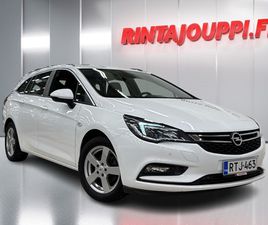 OPEL ASTRA SPORTS TOURER SPORTS TOURER ENJOY 1,0 TURBO ECOFLEX START/STOP 77KW MT5 - 6 KK KOROTONTA JA KULUTONTA MAKSUAIKAA! - MOOTTORINLÄMMITIN JA SISÄPISTOKE, RATINLÄMMITIN, PYSÄ