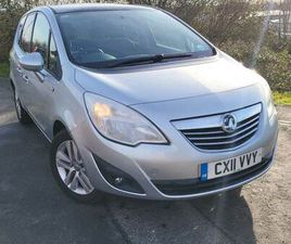VAUXHALL MERIVA VAUXHALL, MERIVA, MPV, 2011, MANUAL, 1398 (CC), 5 DOORS