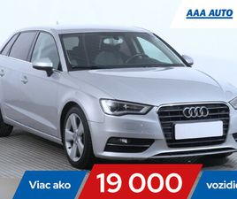 AUDI A3 SPORTBACK 2.0 TDI, NAVIGÁCIA, XENÓNY, KLÍMA