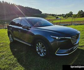 MAZDA CX-9 2.5 GT AUTOMAT 4X4 250KM 2019R WENTYLOWANE FOTELE, 7 OSOBOWA KRAKÓW - SPRZEDAJEMY.PL