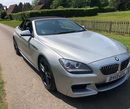 BMW SERIE 6 CABRIOLET 640 3.0 640D M SPORT AUTO EURO 5 (START/STOP) 2DR