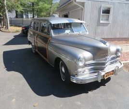 1949 PLYMOUTH SUBURBAN 10-YEAR RESTORATION, OAK & MAHOGANY WOOD TRIM