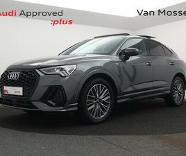 AUDI Q3 35 TFSI AUDI Q3SPORTBACK 3 X S-LINE 35TFSI 150PK *AUTOMAAT*PANO DAK*TREKHAAK*KEYLESS*ALCANATRA*SPORTSEATS*SFEERVERLICHTING*...