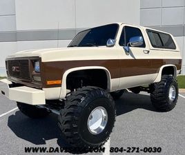 1991 GMC JIMMY K5 SQUAREBODY LIFTED SUV