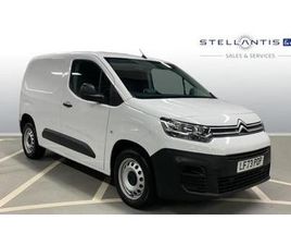 CITROEN BERLINGO VAN 2023 CITROEN BERLINGO 1.5 BLUEHDI 1000 ENTERPRISE EDITION M SWB EURO 6 (START/STOP) 5DR PANEL VAN DIESEL...