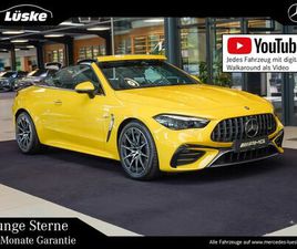 MERCEDES-BENZ CLE 53 AMG 4M+ CABRIO SONNENGELB NIGHT MASSAGE