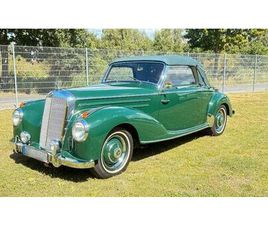 MERCEDES TYPE 220 CABRIOLET MERCEDES-BENZ 220A CAB. W187 H-ZULASSUNG SERVO & BREMSKRAFT.